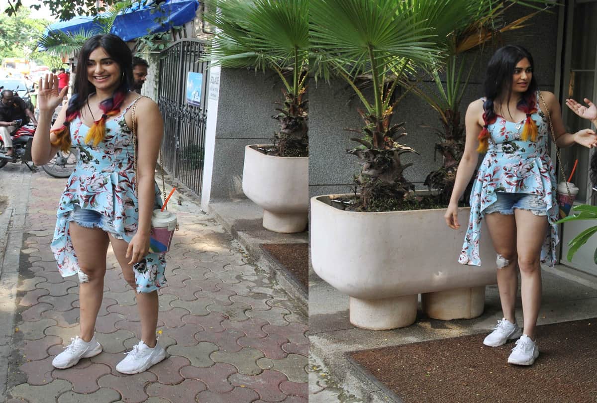 Adah Sharma Throwback viral Dance video with Choreographer Melvin Louis