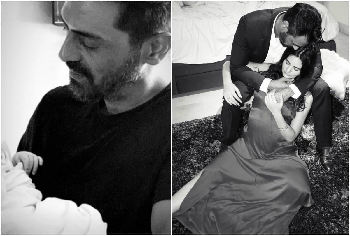 Arjun Rampal girlfriend Gabriella Demetriades shared first baby picture on Instagram