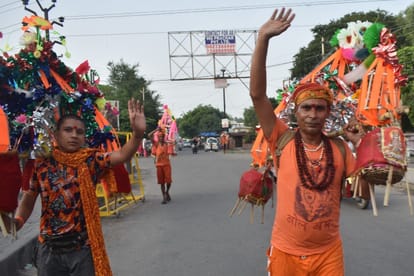 Kawad yatra 2019: shiv bhakt started going to haridwar