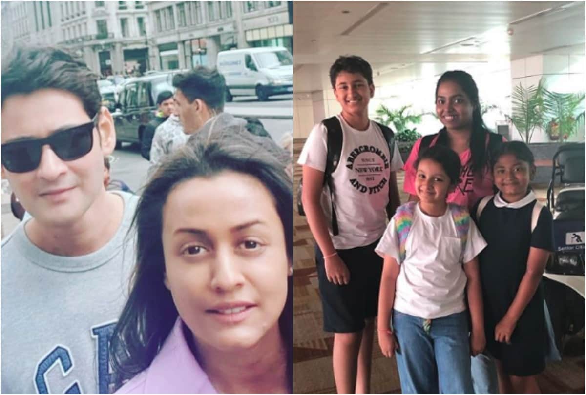 mahesh babu and namrata shirodkar celebrate daughter birthday