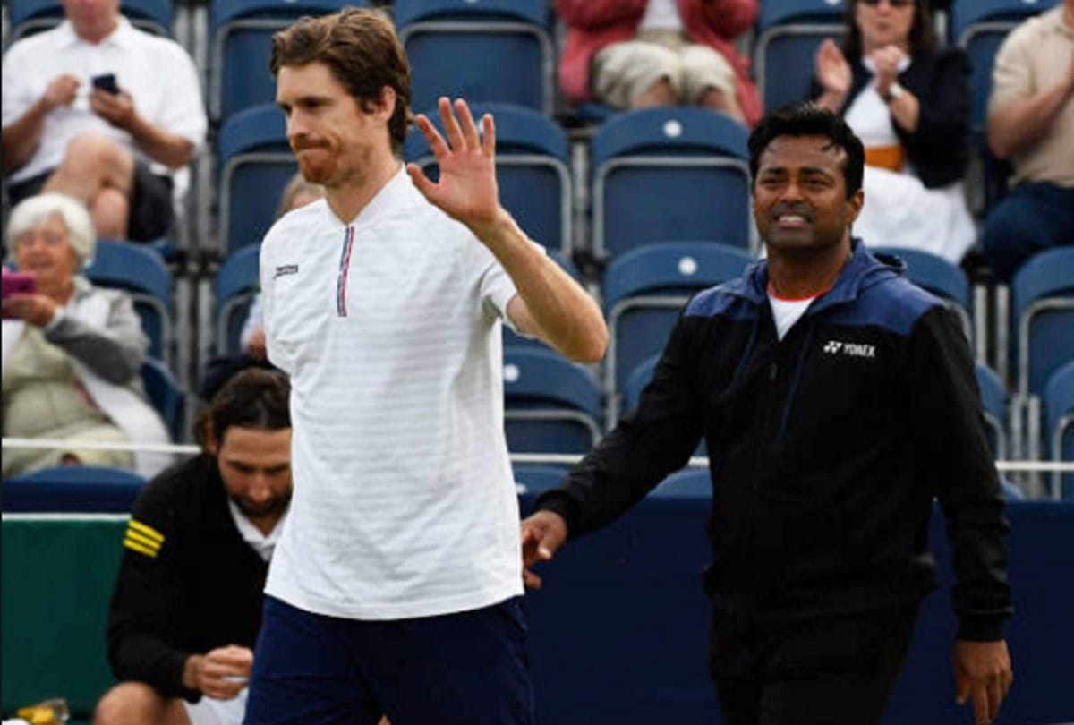 Duo of Leander Paes and Marcus Daniell losses in Semi-final at Hall of Fame Open