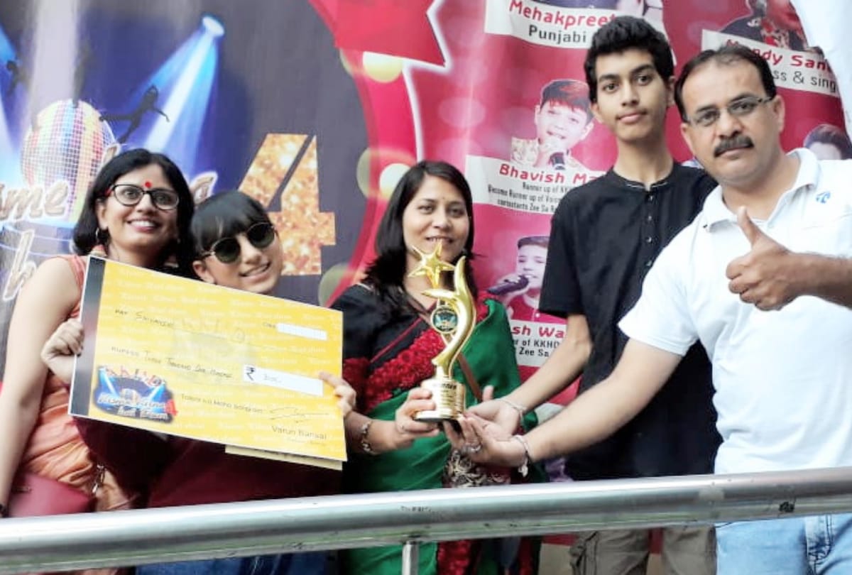 Shivanshi wins kisme kitna hai dum dance competition
