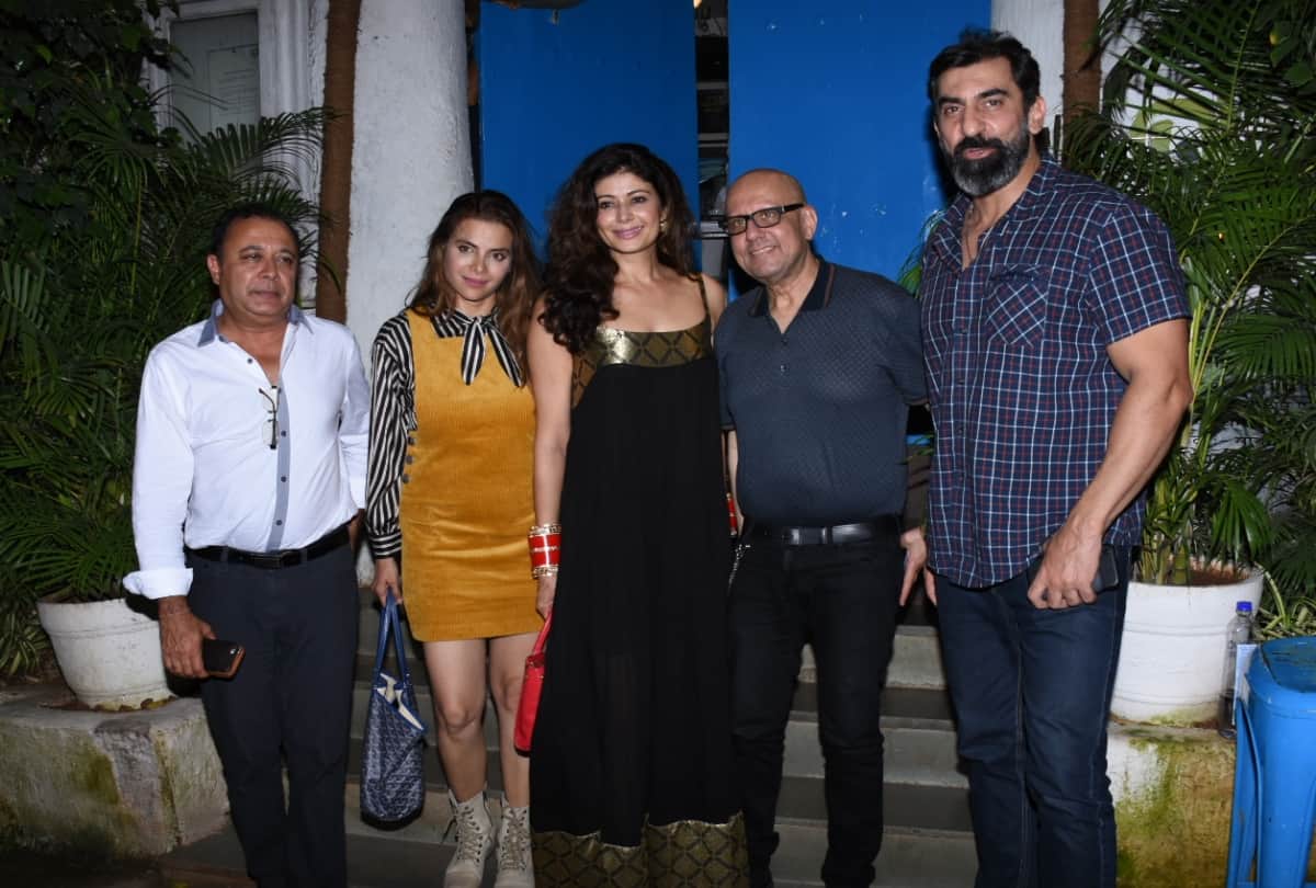 pooja batra and nawab shah dinner party for close friends