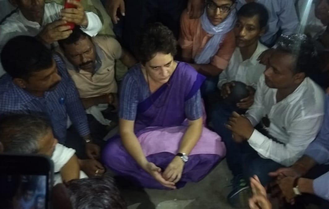Priyanka gandhi statement on yogi adityanath for sonbhadra murder case in mirzapur