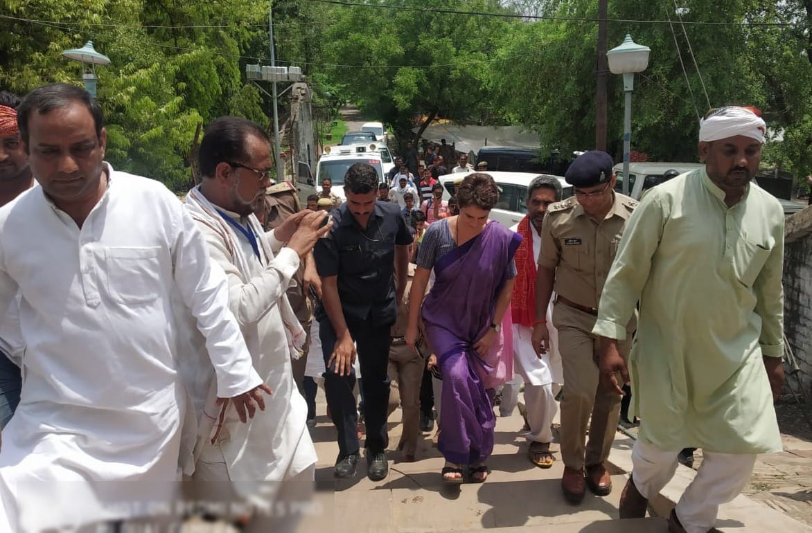Priyanka gandhi statement on yogi adityanath for sonbhadra murder case in mirzapur
