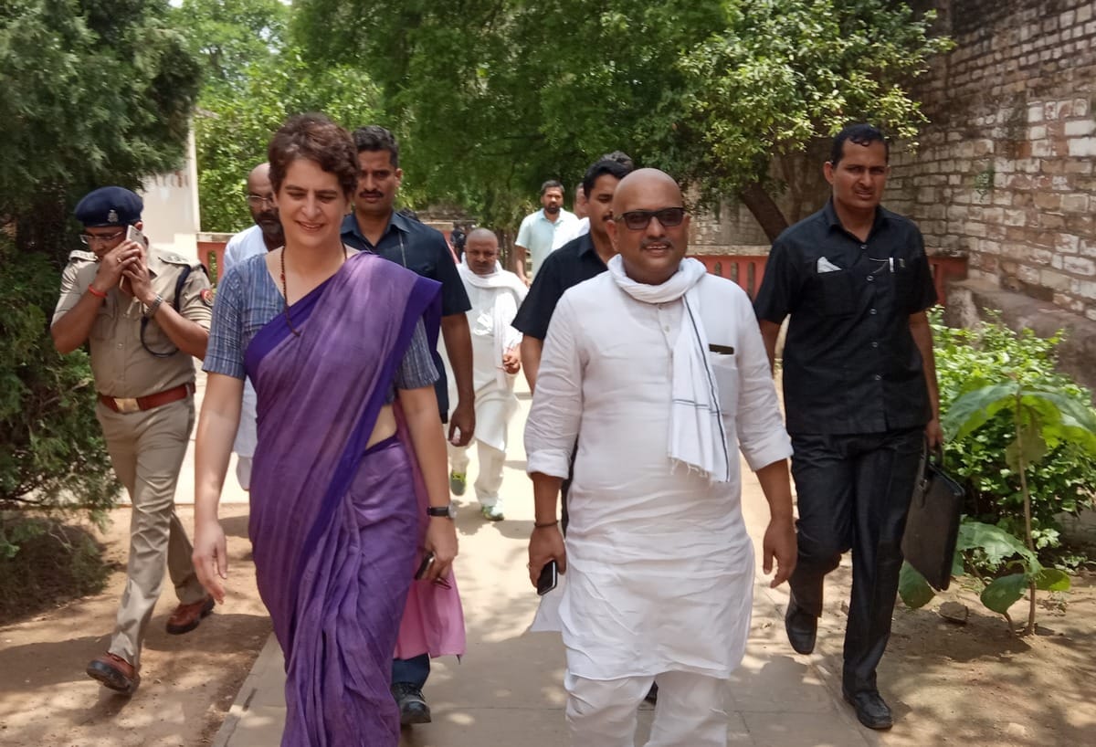Priyanka gandhi statement on yogi adityanath for sonbhadra murder case in mirzapur