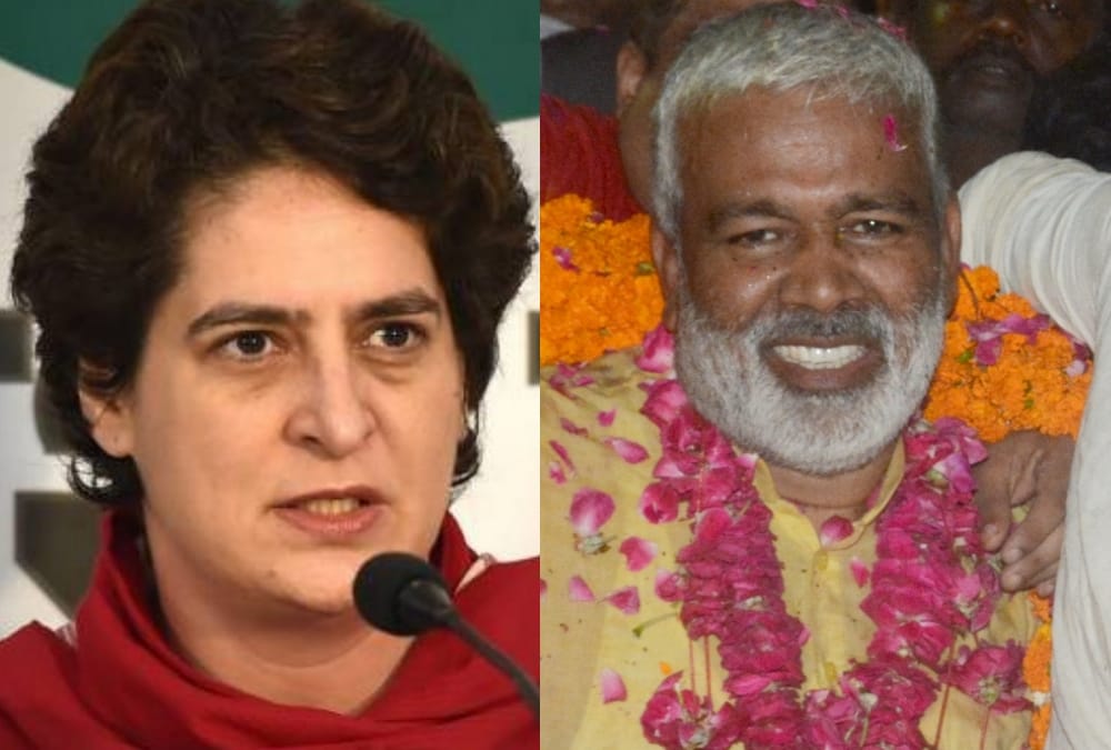 Swatantra Dev Singh speaks on Priyanka Gandhi protest in Sonbhadra.
