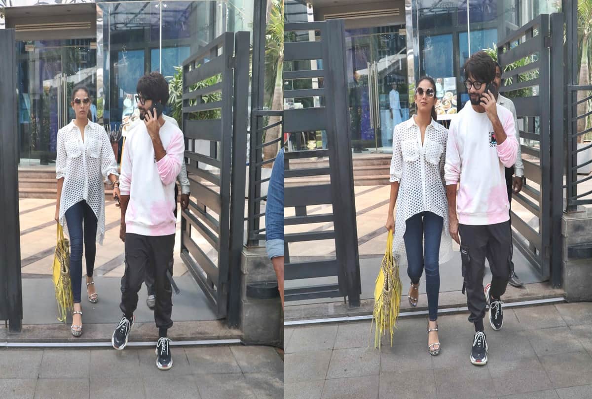 Spotted Pooja batra nawab Shah Shahid Meera Kriti diljit dosanjh Arjun Rampal Adah Sharma