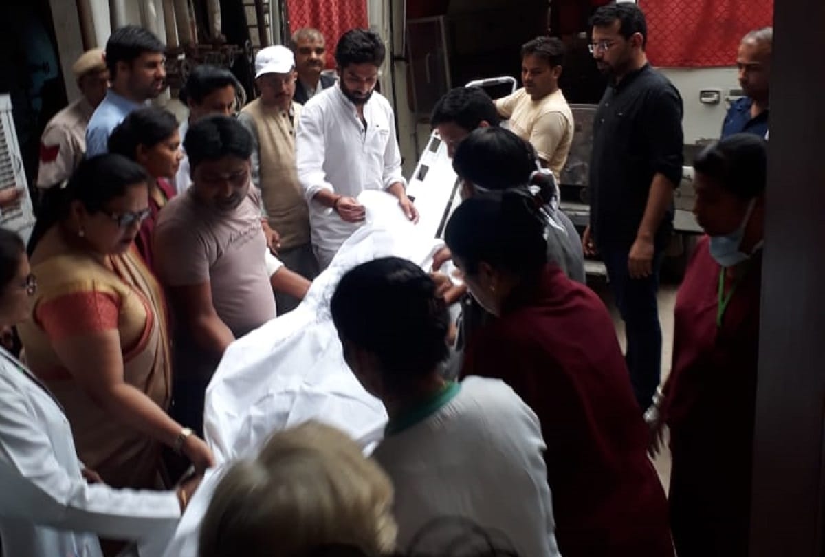 sheila dixit passed away watch first pic of her dead body