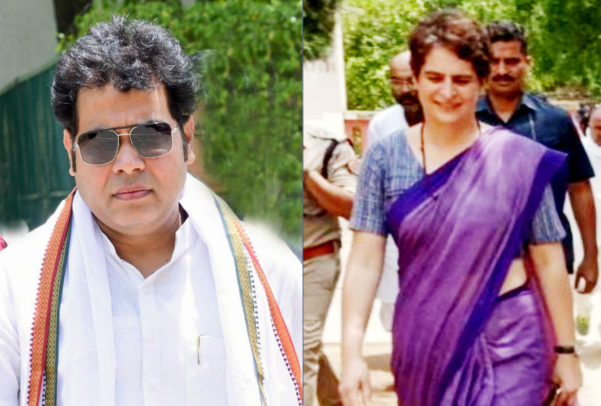 up minister shrikant sharma slams Priyanka Gandhi Vadra over sonbhadra case
