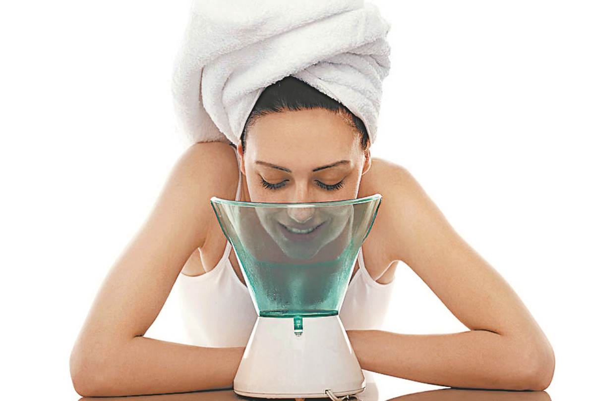 steam is beneficial for health and skin