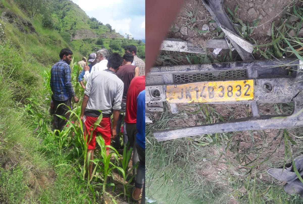 road accident in ramban jammu kashmir, four dead two injured