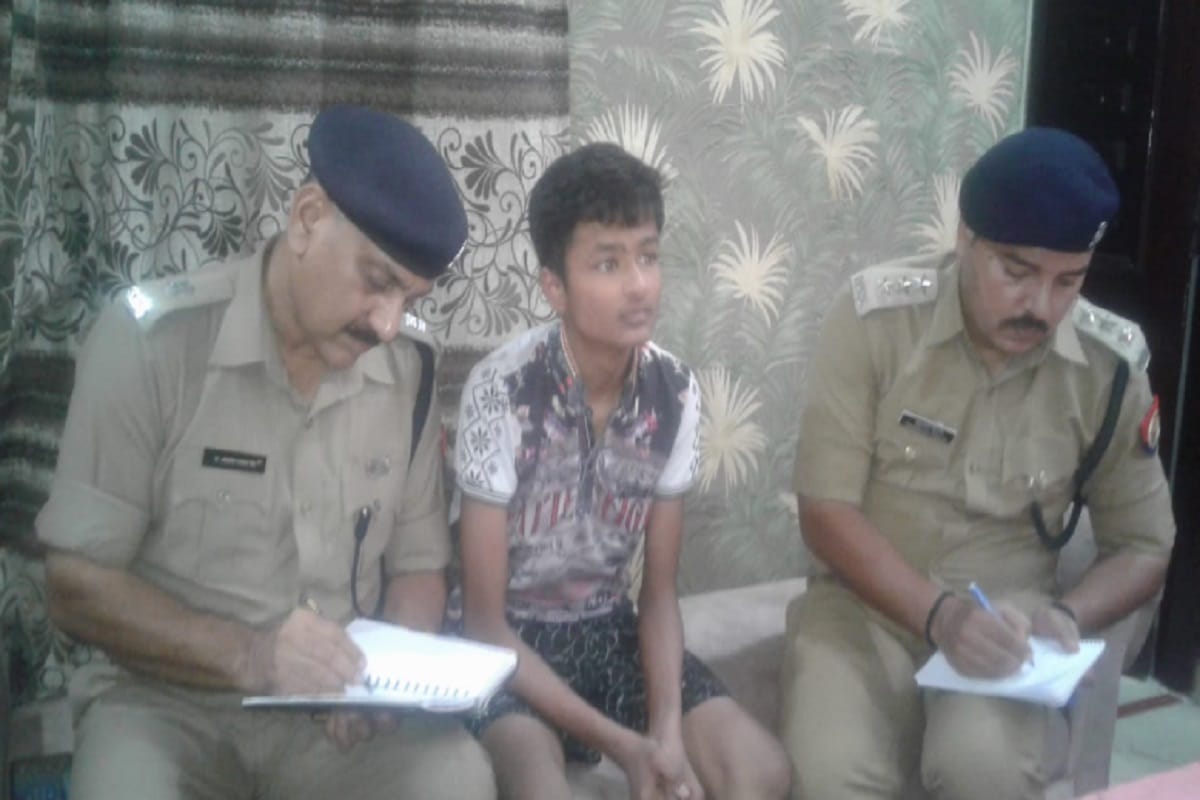 badmash made hostage a student in Meerut, but caught by police after they made a mistake