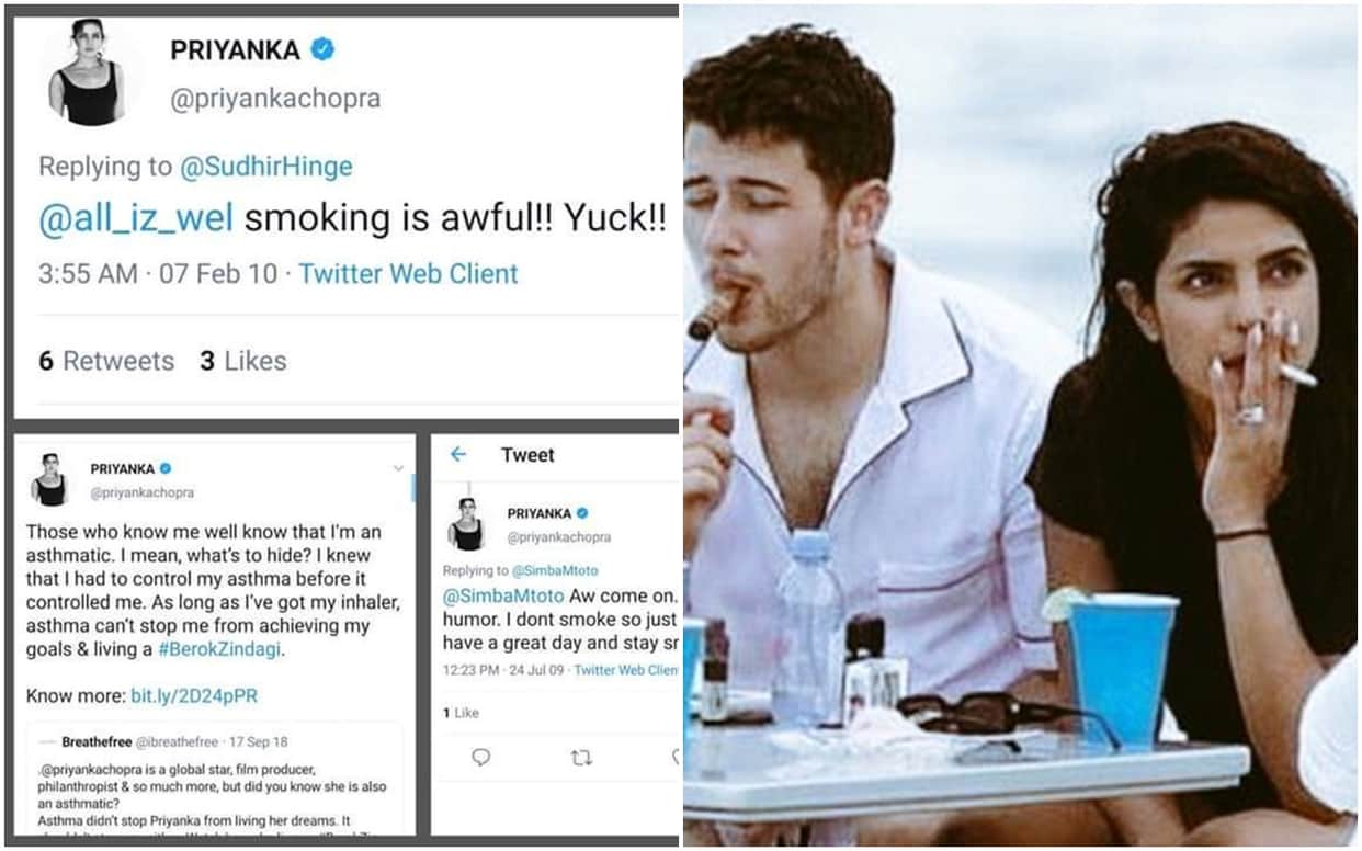 Priyanka Chopra smokes 5 Times when actress being slammed on social media