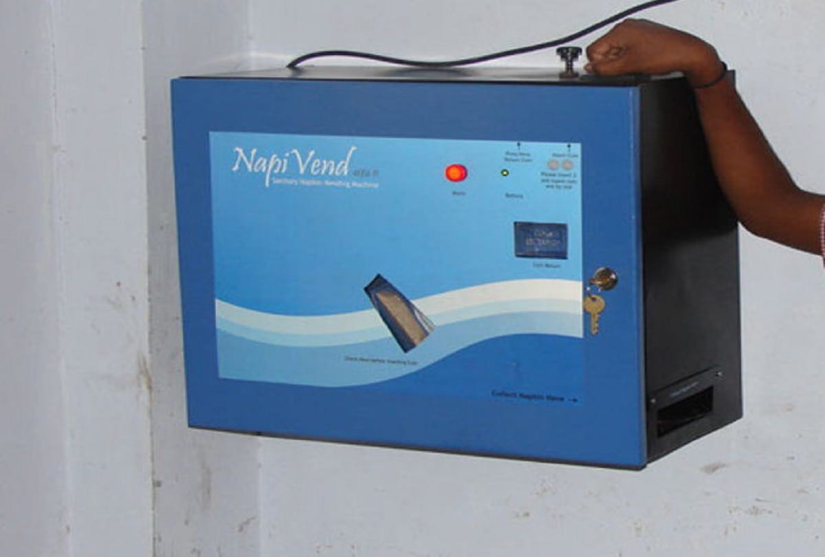 CRPF provide Sanitary Napkin Dispenser for Women Employees