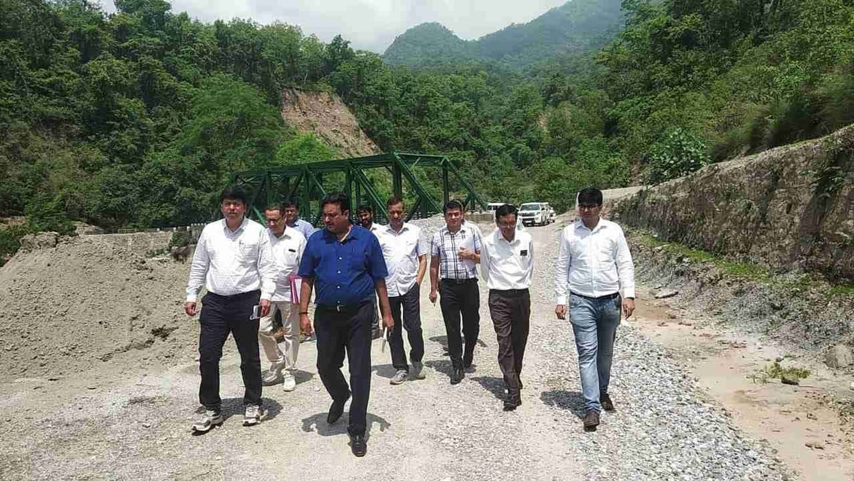 Taking the slow pace of construction of Tanakpur-Jaulji Road