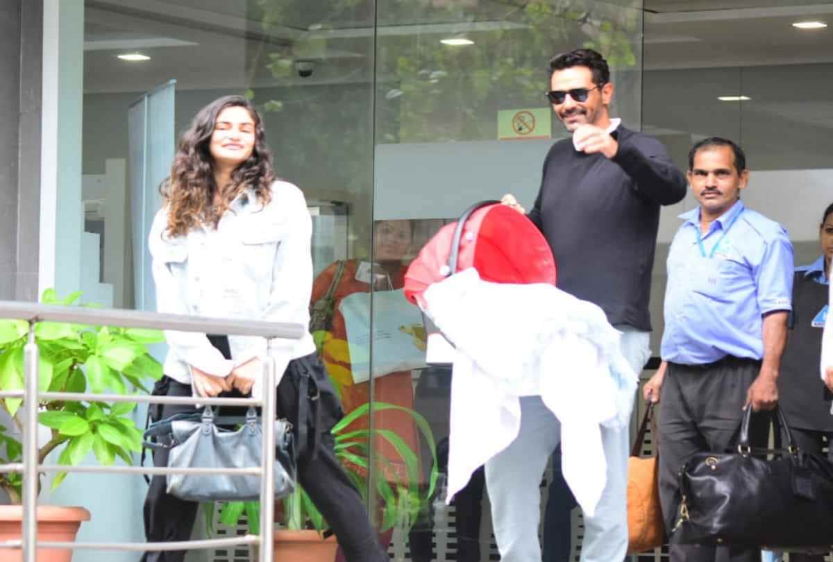 Arjun Rampal and Gabriella Demetriades announced their first baby name Arik Rampal