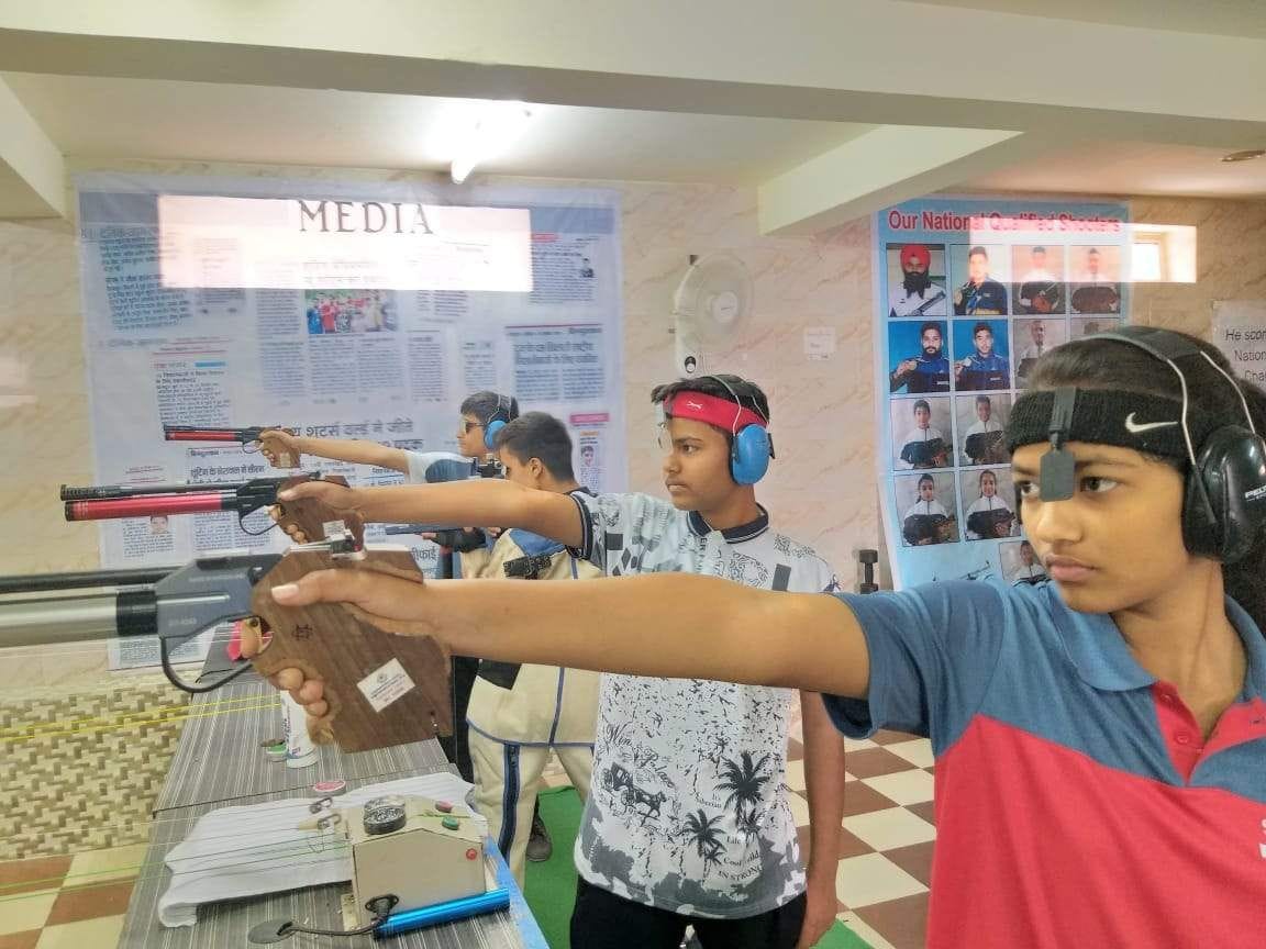 Anshuman win shooting competition