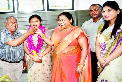 ADJ's son achieved 58th rank in PCS-J in unnao