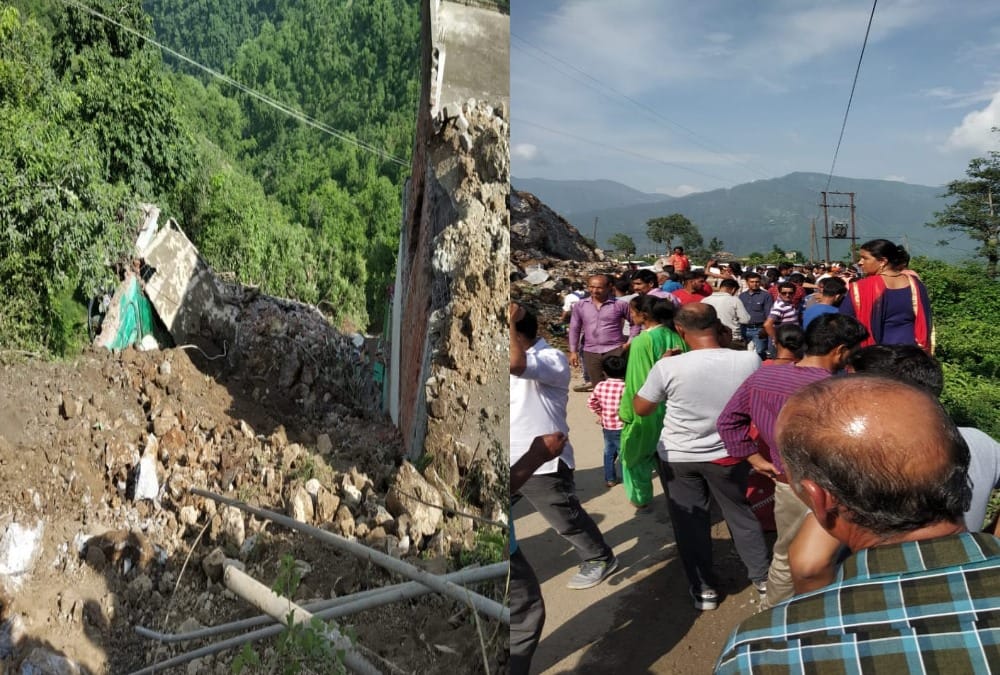 Two House Collapse After Landslide on Rishikesh Gangotri Highway