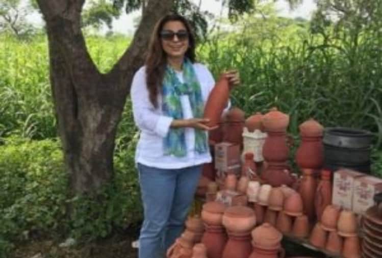 juhi chawla farming since 8 years because of her father