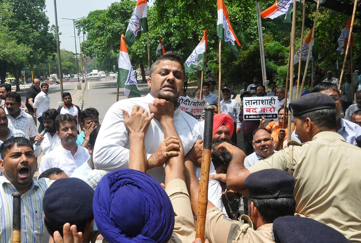 congress protest