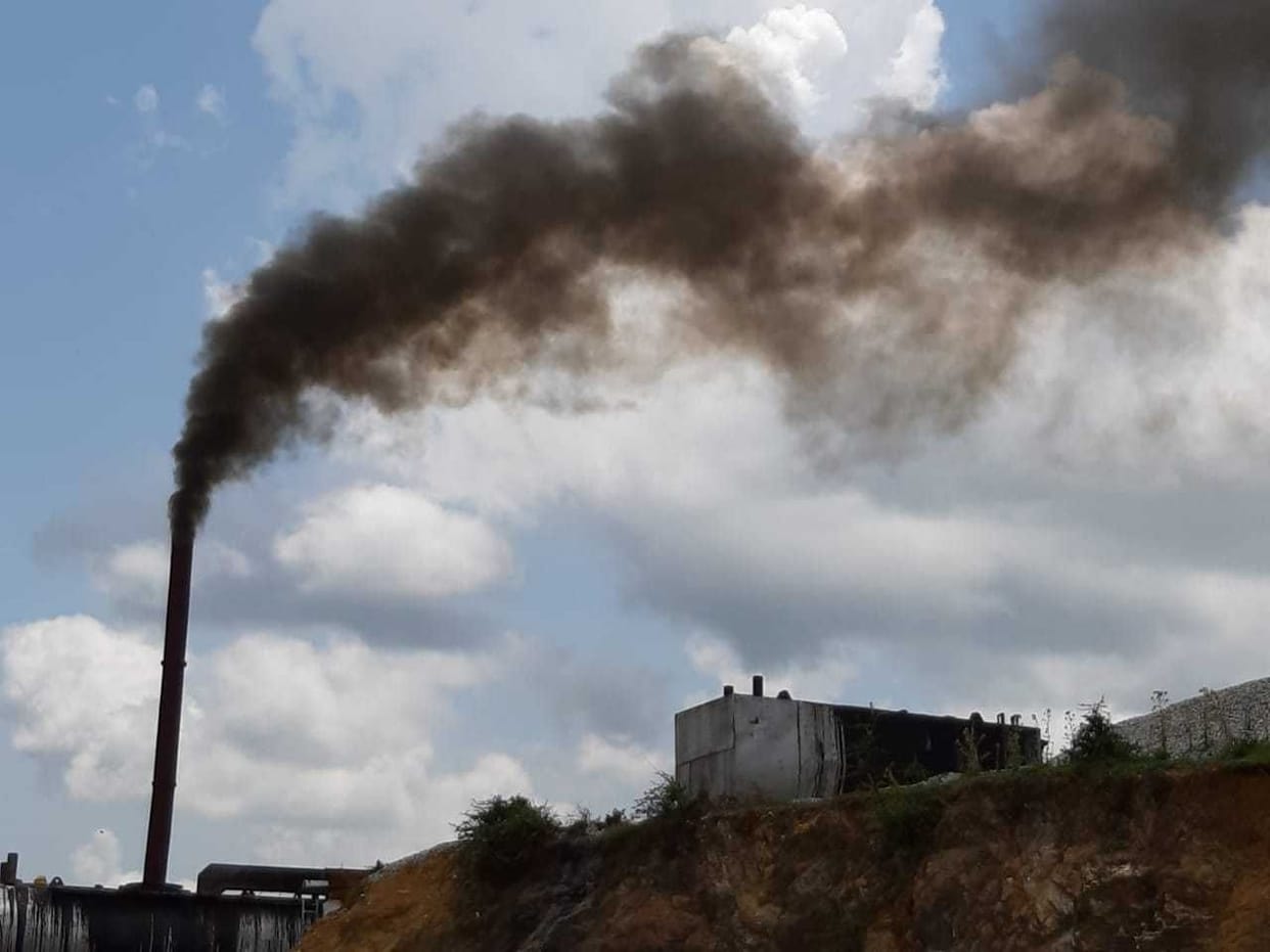 Hotmix plant villagers protested
