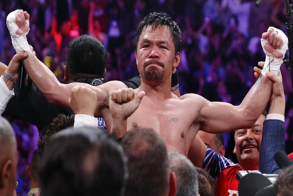 40-year-old Manny Pacquiao beats Keith Thurman on split decision