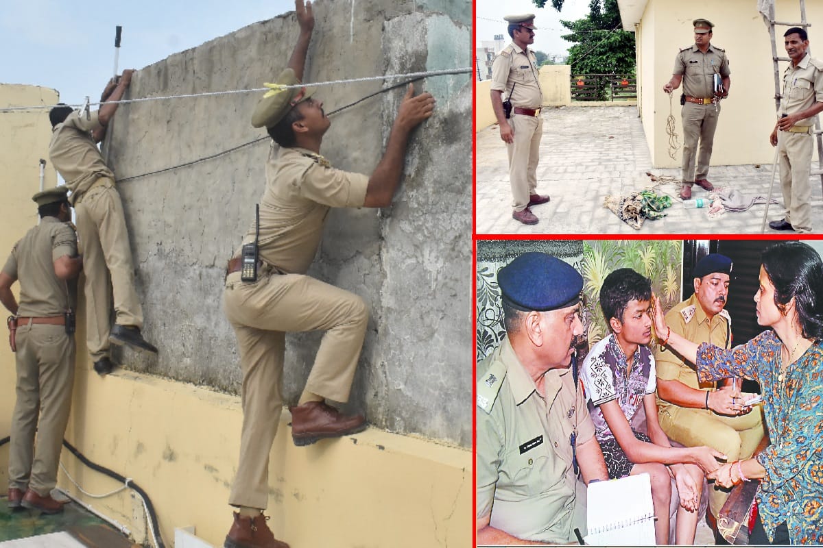 badmash made hostage a student in Meerut, but caught by police after they made a mistake