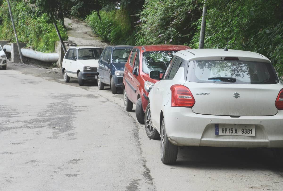 RC may be cancelled of 9800 cars in shimla park on road side