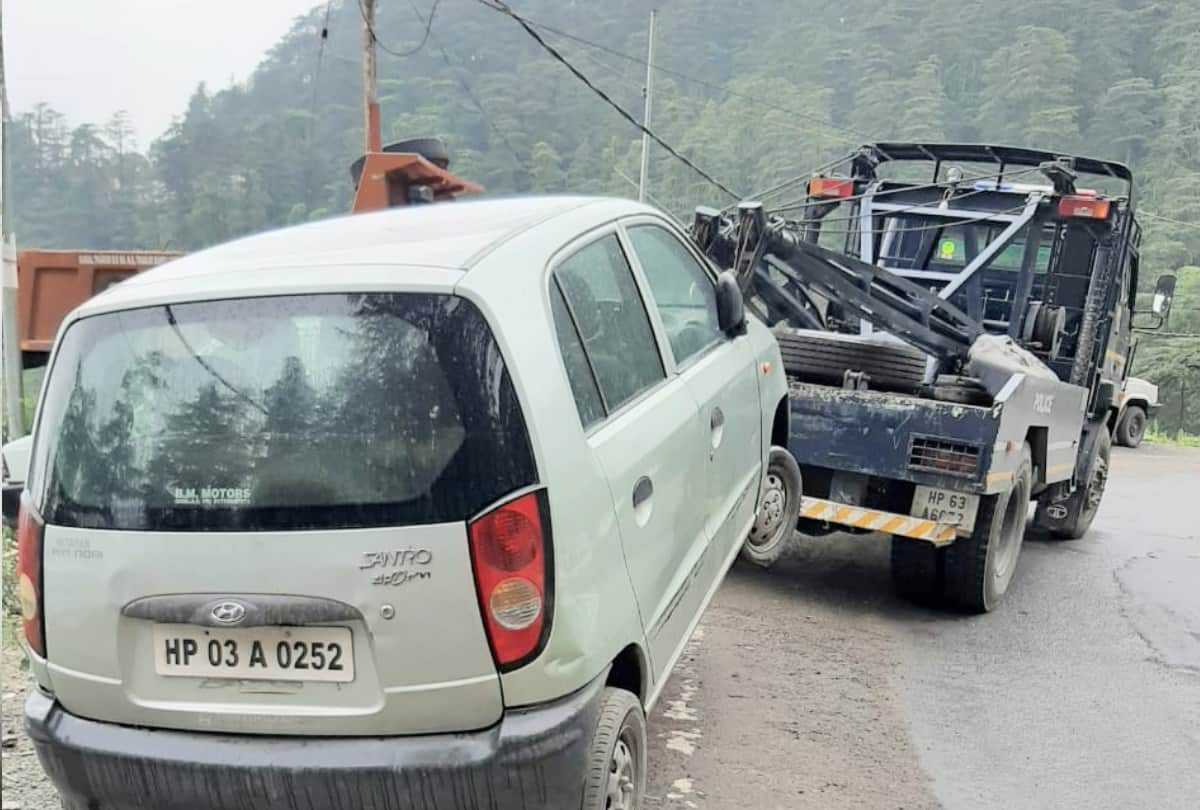 RC may be cancelled of 9800 cars in shimla park on road side
