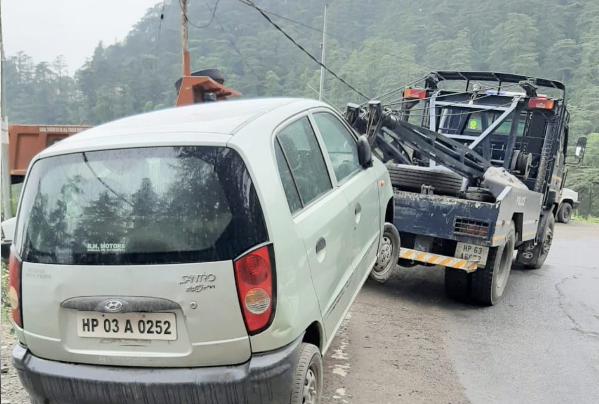 RC may be cancelled of 9800 cars in shimla park on road side