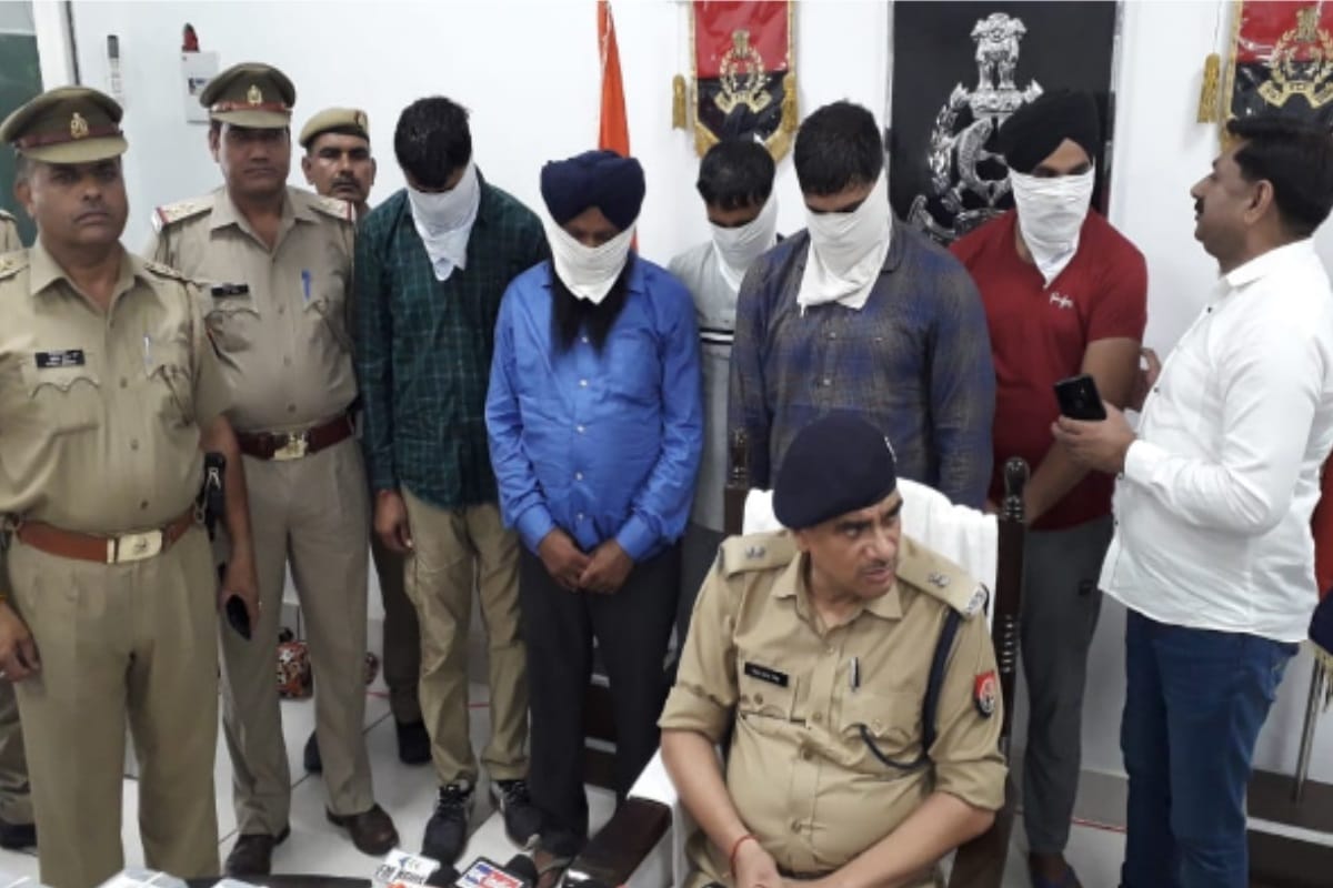 five arrested crores of fraud in the name of purchasing land in saharanpur