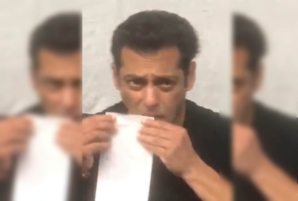 Salman Khan shared video says Posting the old fashioned way