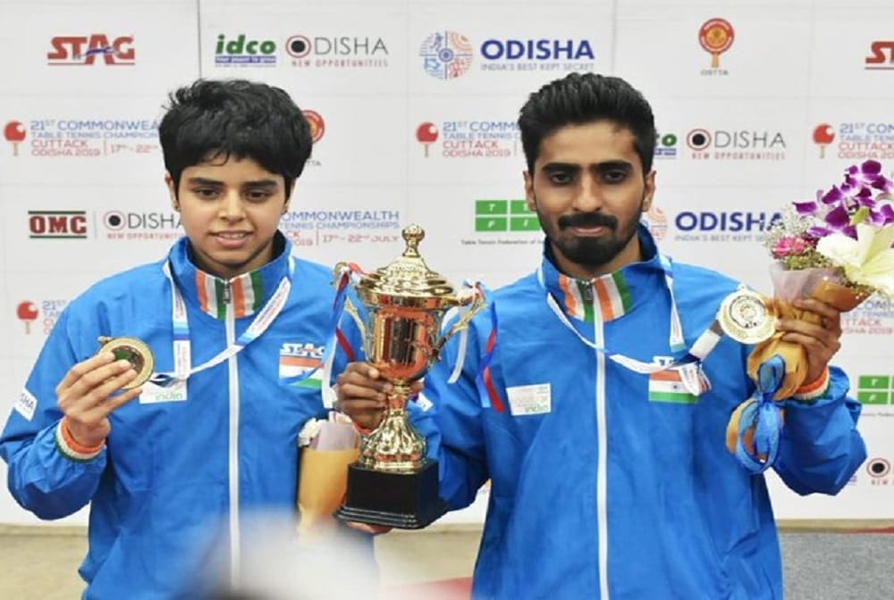 Commonwealth TT Championships: Sathiyan Gnanasekaran and Archana Kamath win mixed gold