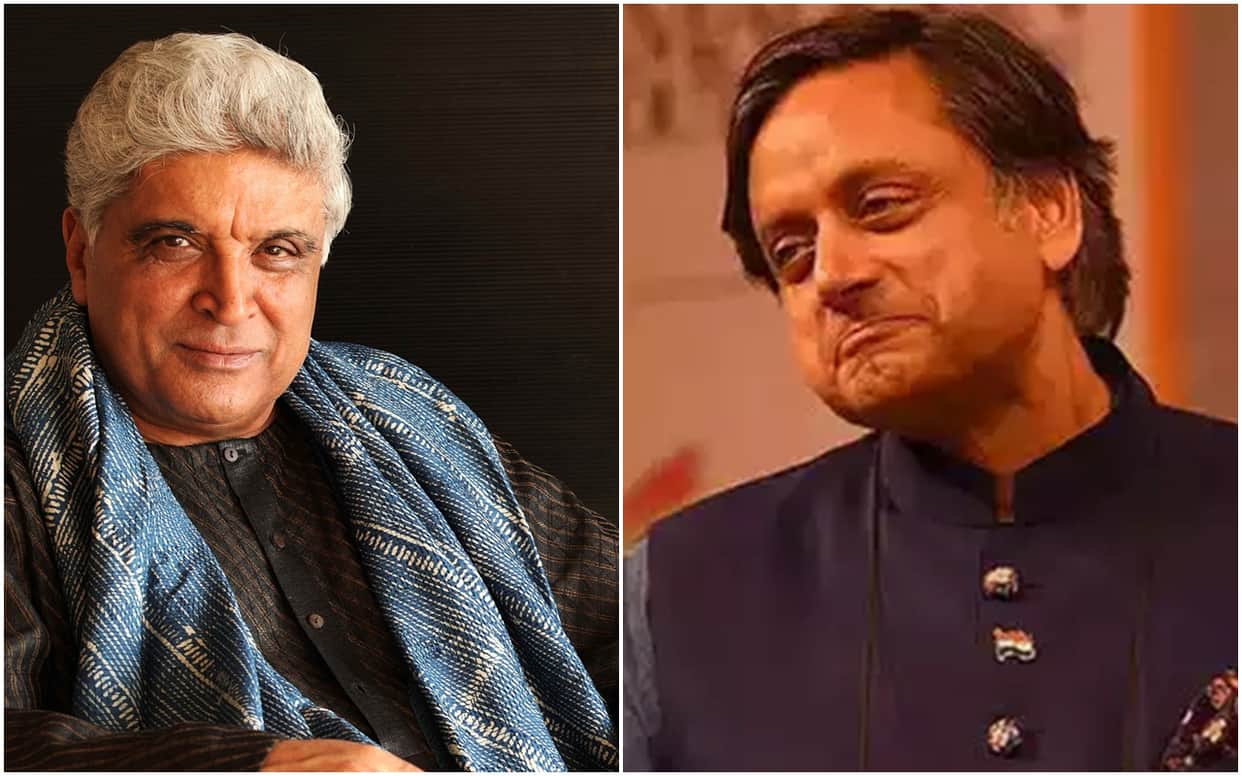 Javed Akhtar burnt Shashi Tharoor saying neither it was Ghalib birthday nor his lines