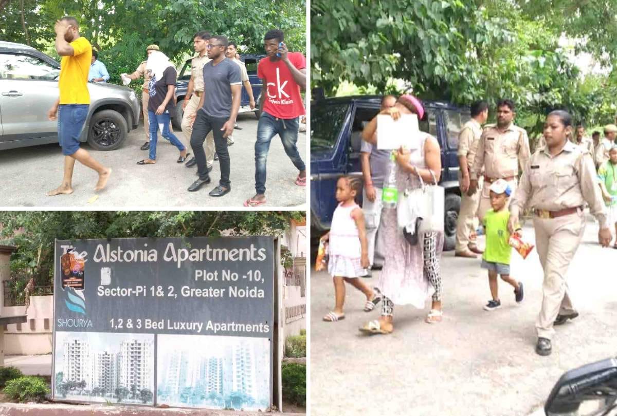noida operation clean 30 african migrants jailed demand chicken mutton vodka read full story