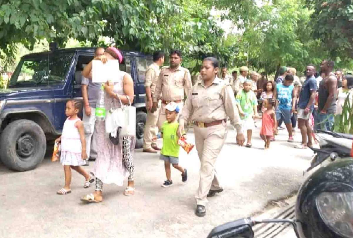 noida operation clean 30 african migrants jailed demand chicken mutton vodka read full story