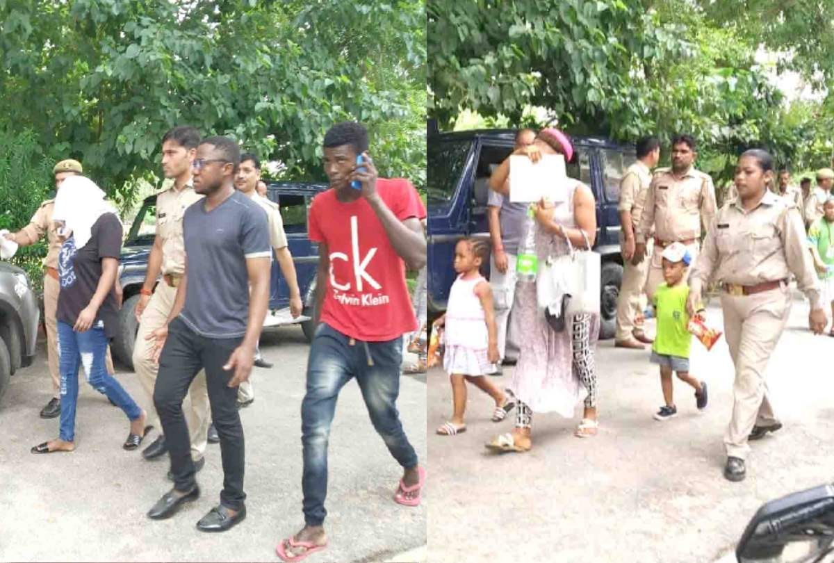 noida operation clean 30 african migrants jailed demand chicken mutton vodka read full story