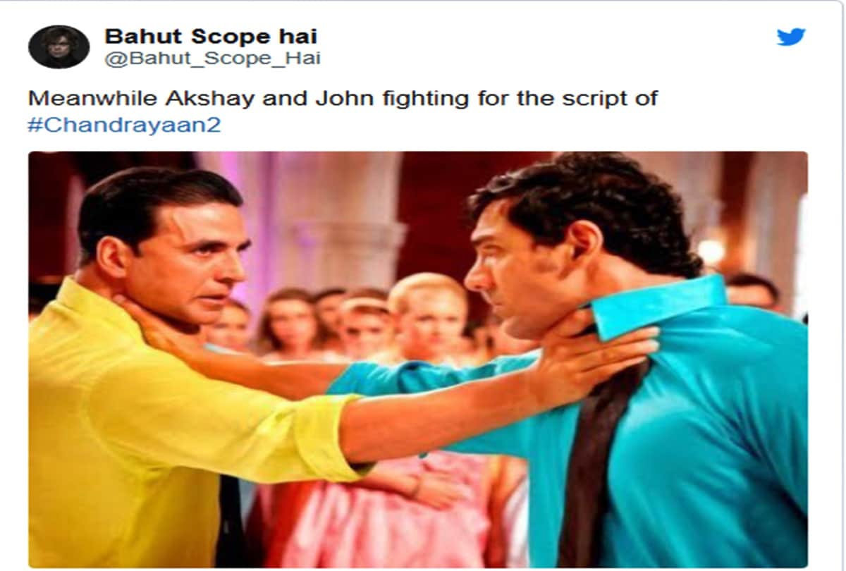 after Chandrayaan 2 launch akshay kumar funny memes are viral social media