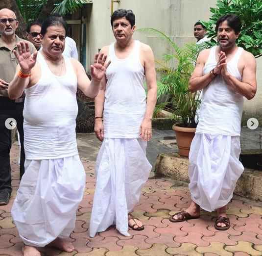 anup jalota mother kamala jalota funeral photos