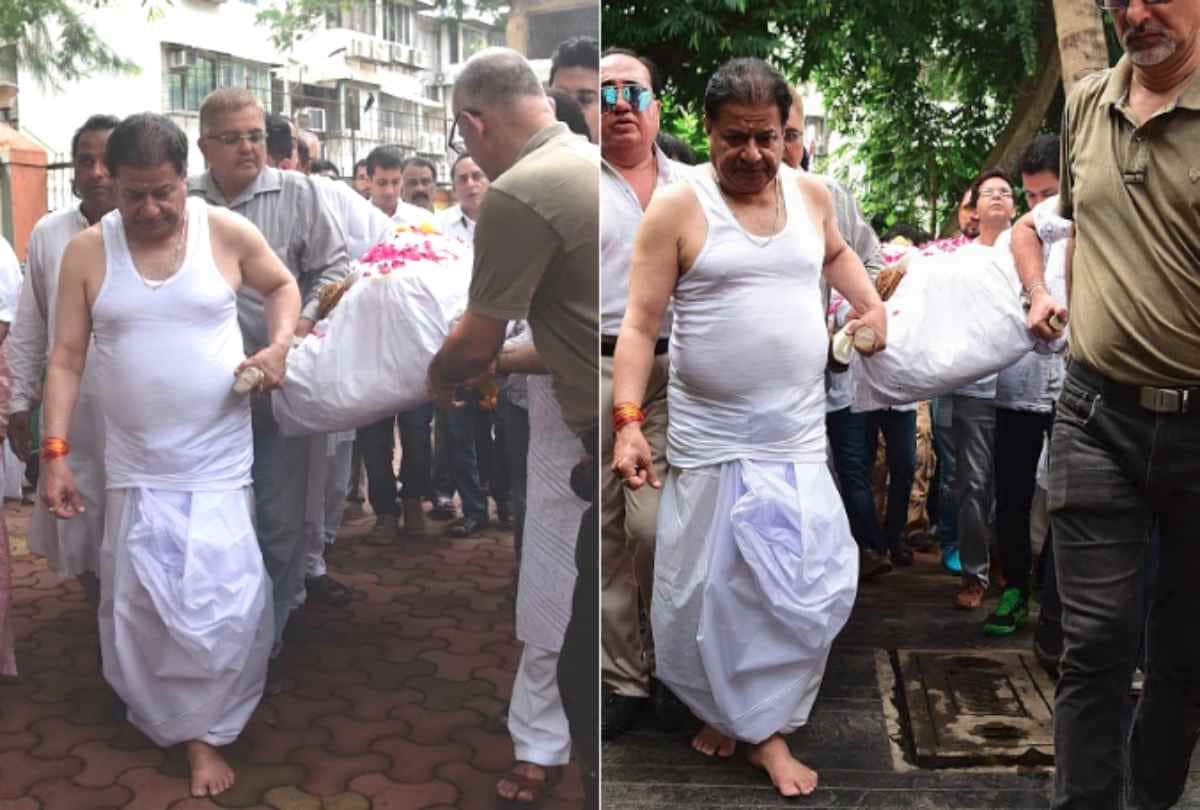 bhajan singer anup jalota mother kamala jalota funeral photos