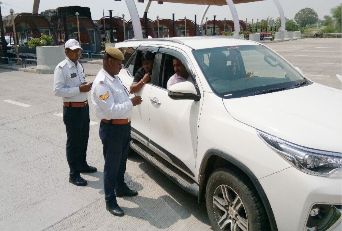 Manual challan of vehicles will be stopped from 15 now only e-challan will be arranged in the entire state