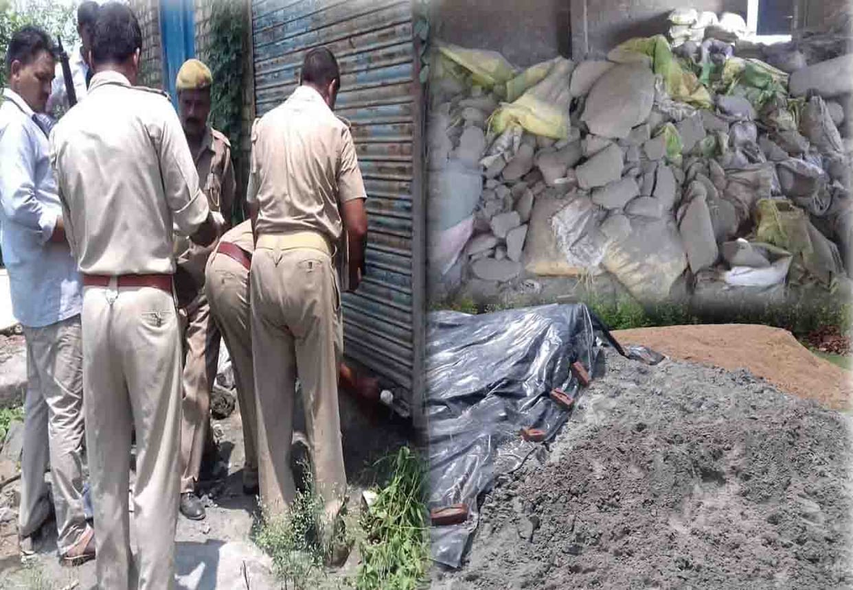 Police seized fake cement factory in unnao
