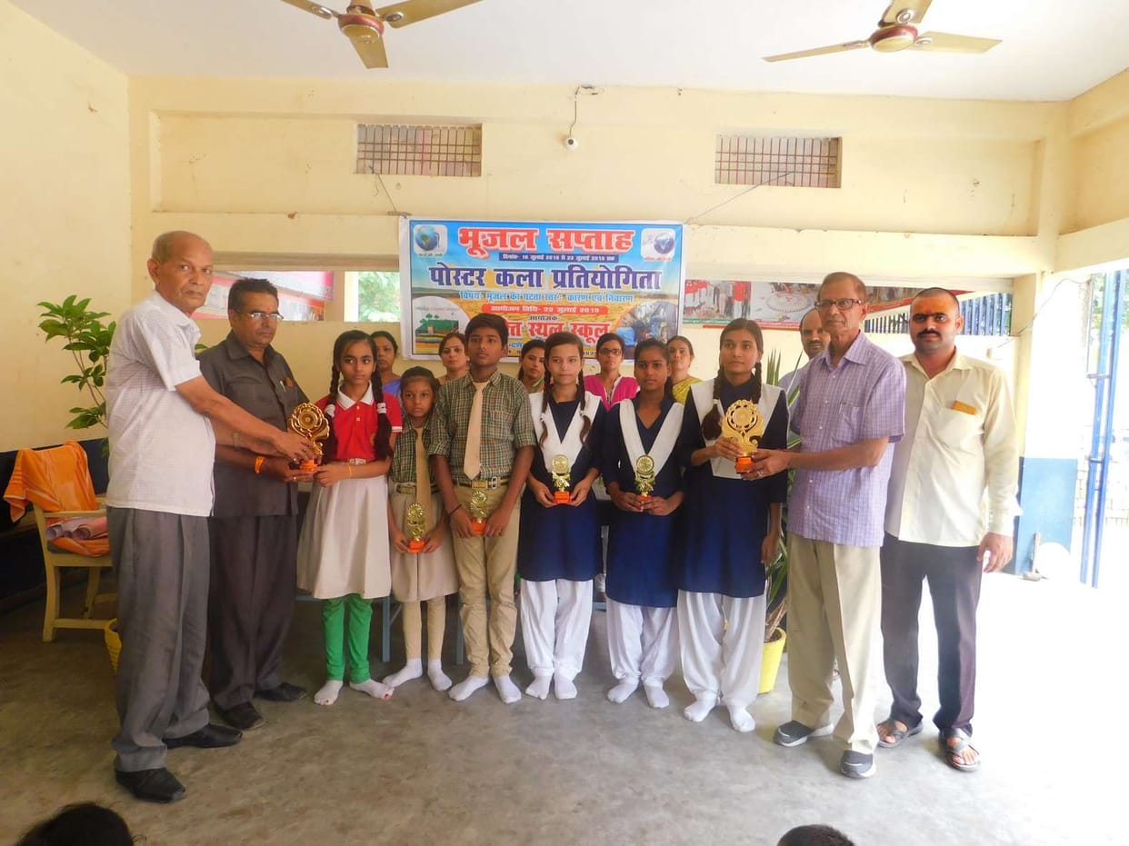 Poster competition Sneha Sharma is first