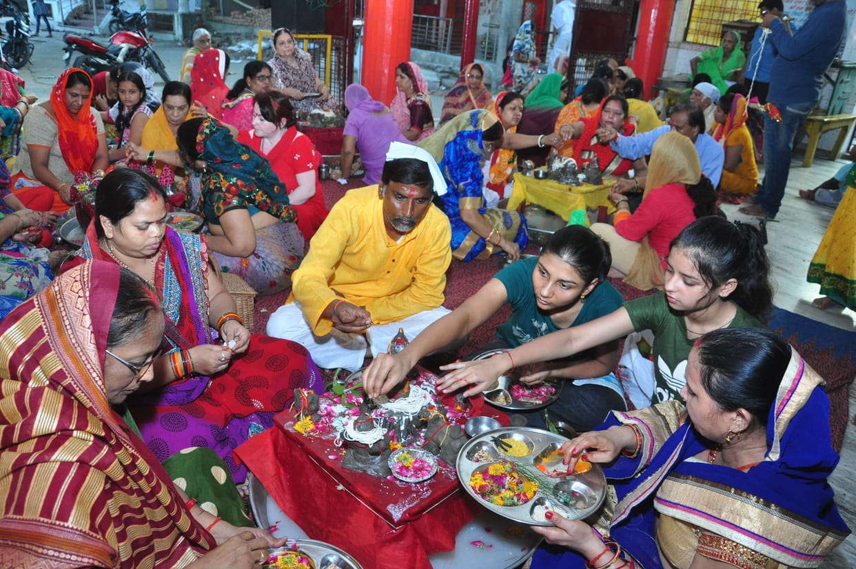 first monday of saawan devotees  were shivmay