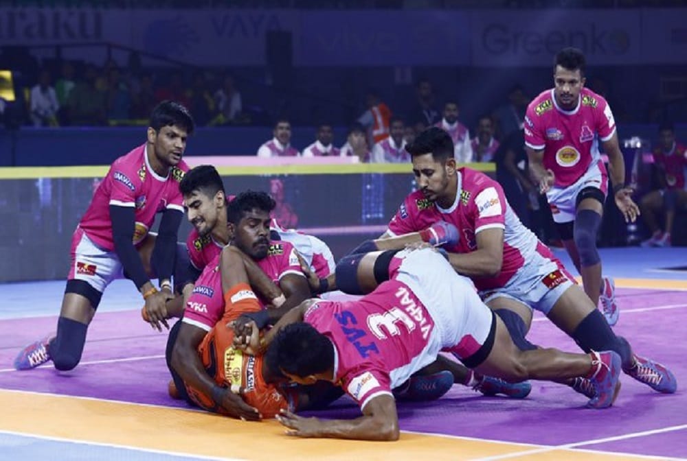 PKL 2019 Deepak Hooda heroics hand Jaipur Pink Panthers comfortable win over Puneri Paltan