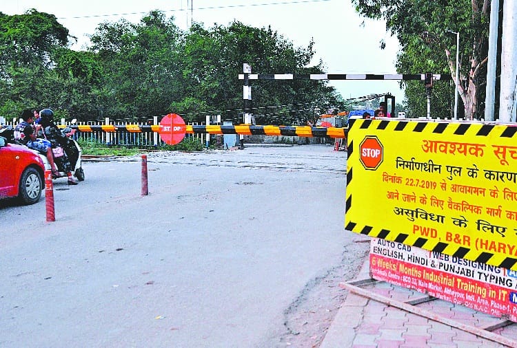 railway barrier closed for 8 months