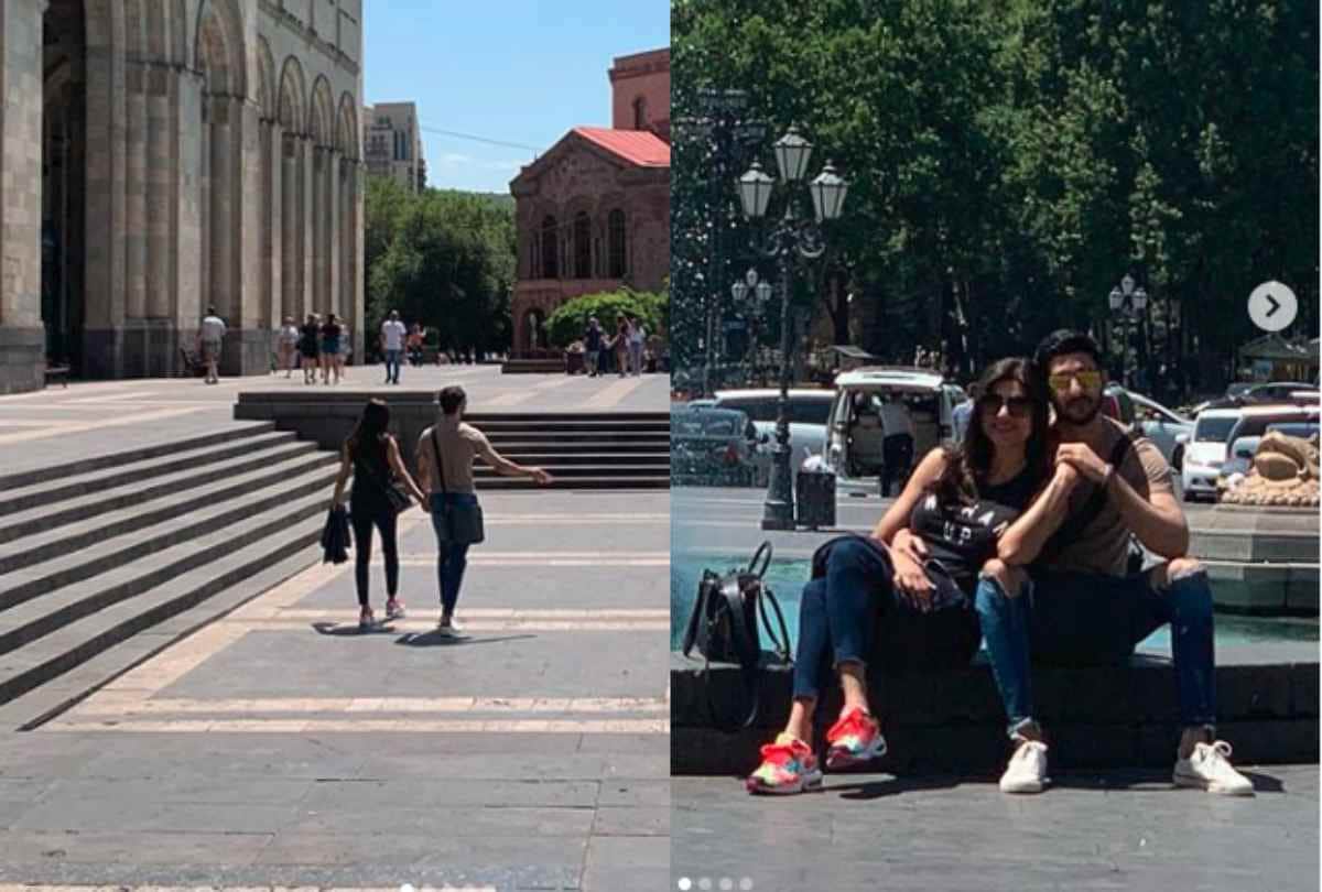 sushmita sen enjoying holiday with boyfriend rohman shawl and daughters in america