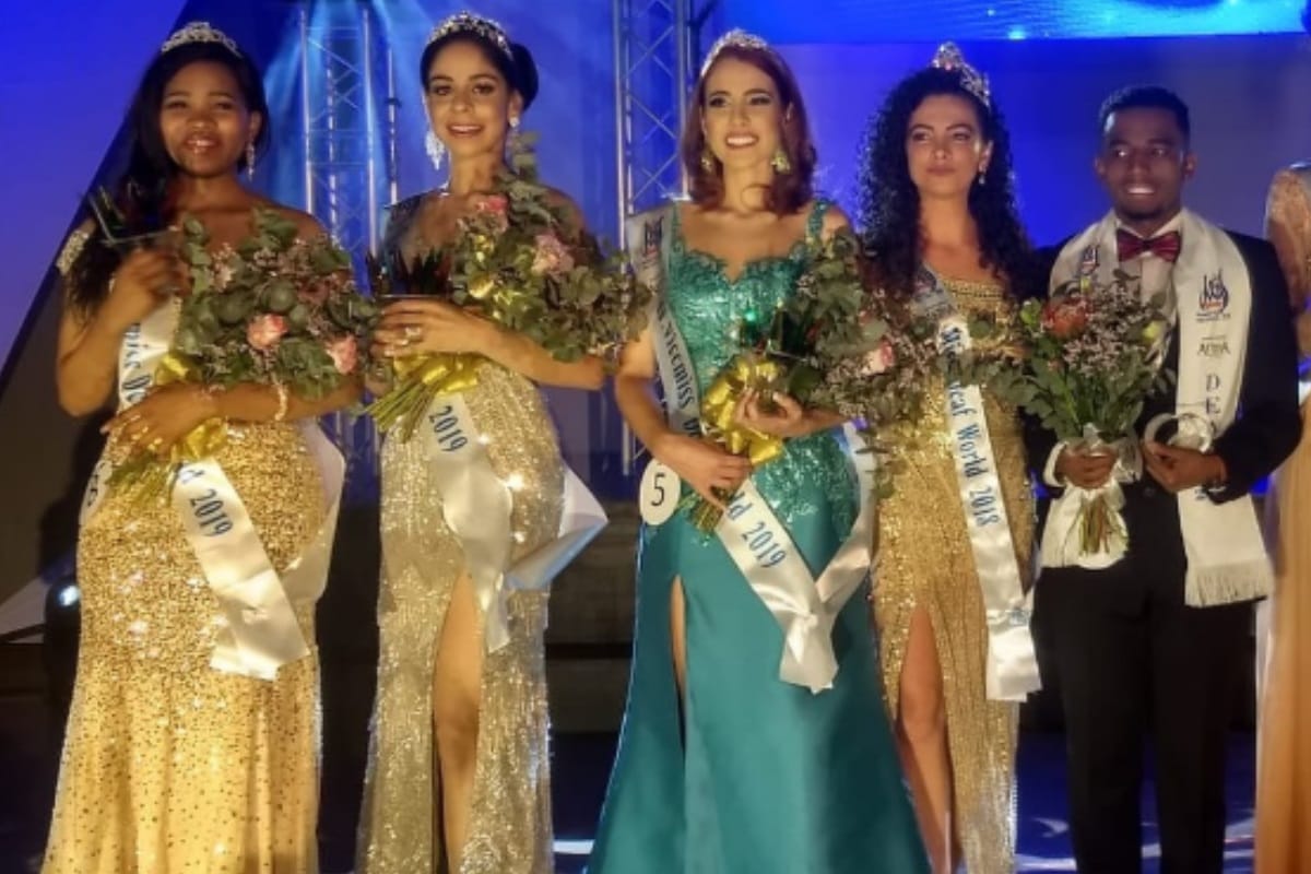 Vidisha Baliyan from Muzaffarnagar won Miss World Deaf 2019 title in South Africa